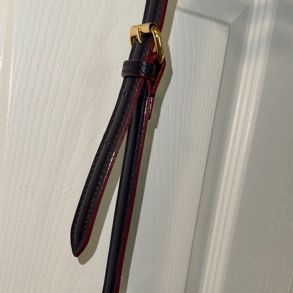 MZ Wallace Dark Purple Plum Quilted Crossbody Bag Gold Hardware - Picture 6 of 9